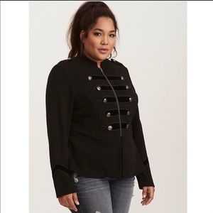 Torrid Military Black Jacket!